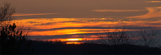 Sunset scene