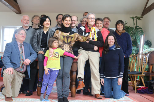 Alazne Larrinaga Graduation at the Alexander Technique Centre in Galway, Ireland, March 2016