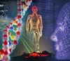 Scientific research images, including x-rays and DNA